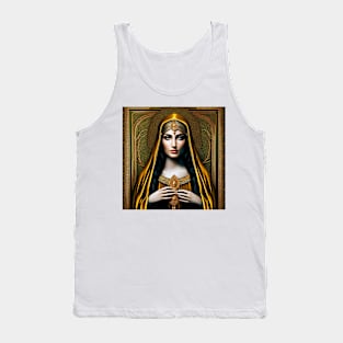 Lady holy beautiful woman Tank Top